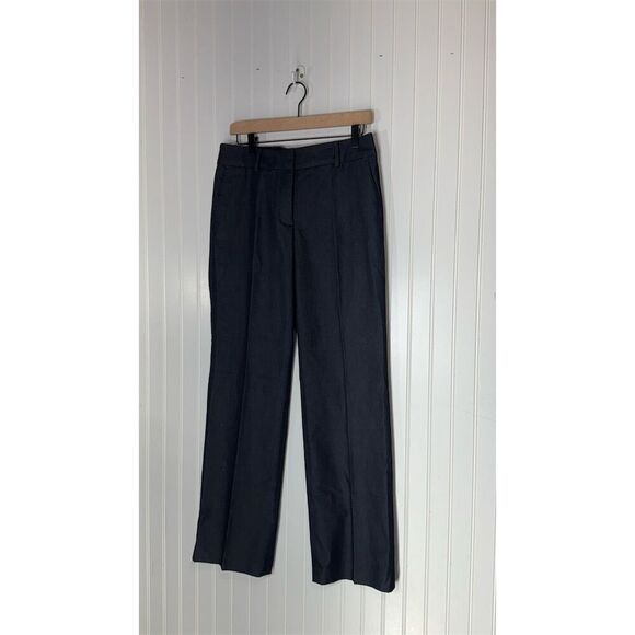 NWT Talbots Newport Denim Trouser Pants 8 Wide Leg Office Y2K Quiet Luxury Prep - Picture 1 of 8